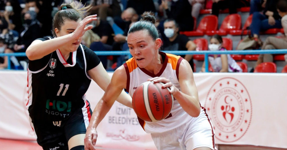 Galatasaray, Beşiktaş’ın gözünün yaşına bakmadı “80-72”