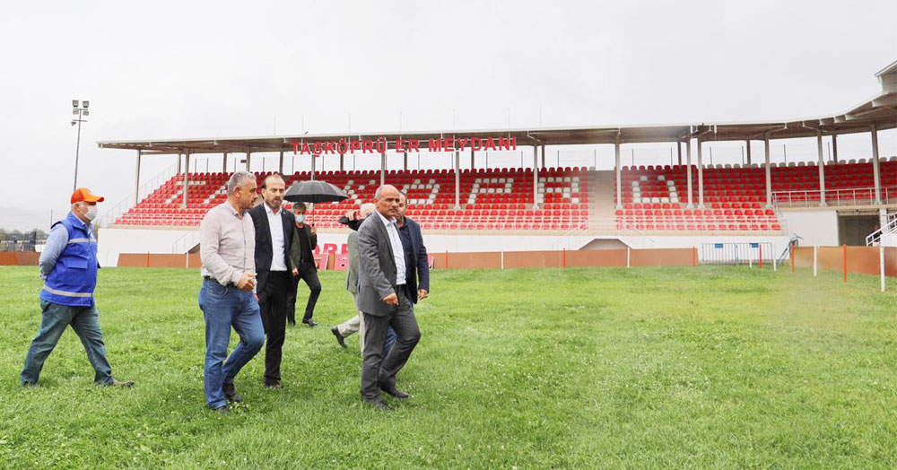 Taşköprü’deki güreş şöleni için her şey hazır!