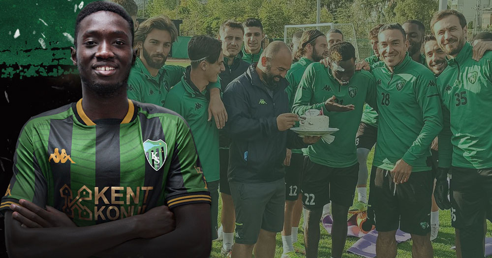 Diop’a doğum günü sürprizi