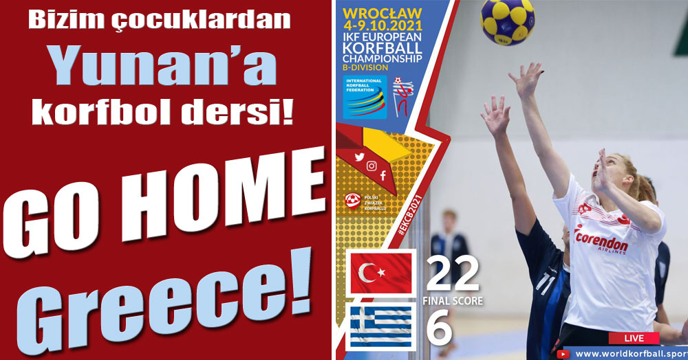 Haydi evine Yunanistan! ÇOK ACI fark! 22-6