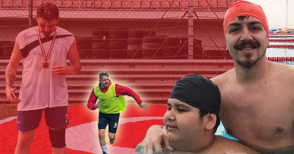 Hem futbolcu, hem öğretmen hem de hayvan sever!