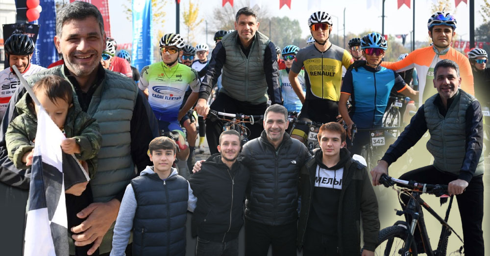 Kartepe'de BİSİKLET zirvesi! Kocaman yaparsa en güzelini yapar!