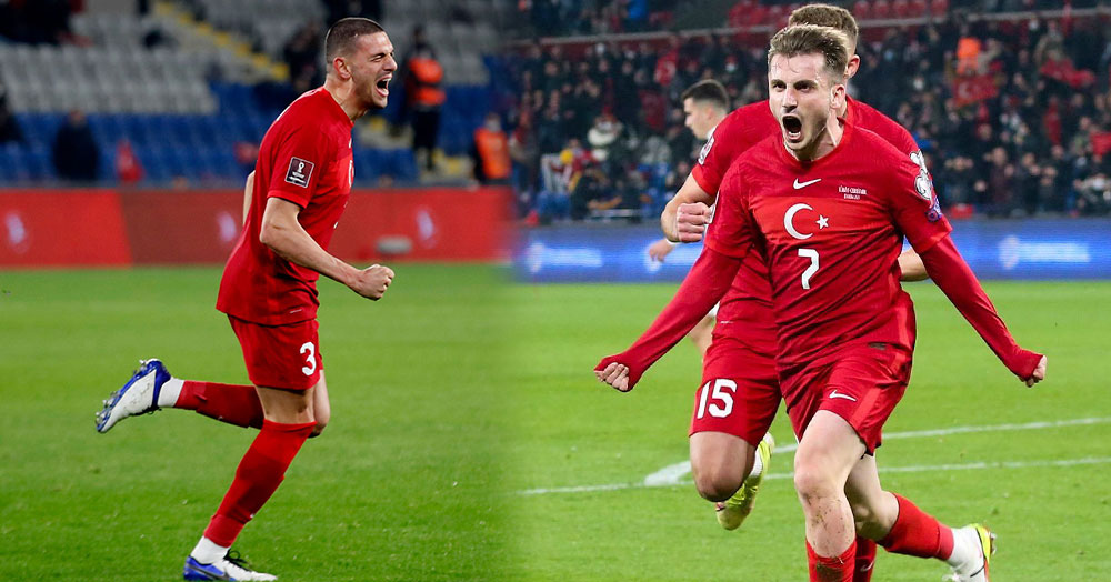 Kerem Aktürkoğlu ve Merih Demiral tarihe geçti!