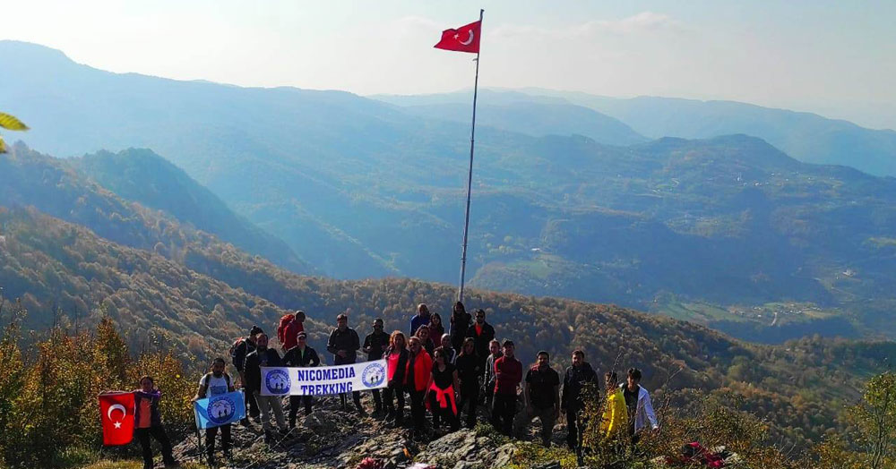 Nicomedia Trekking zirveyi seviyor!