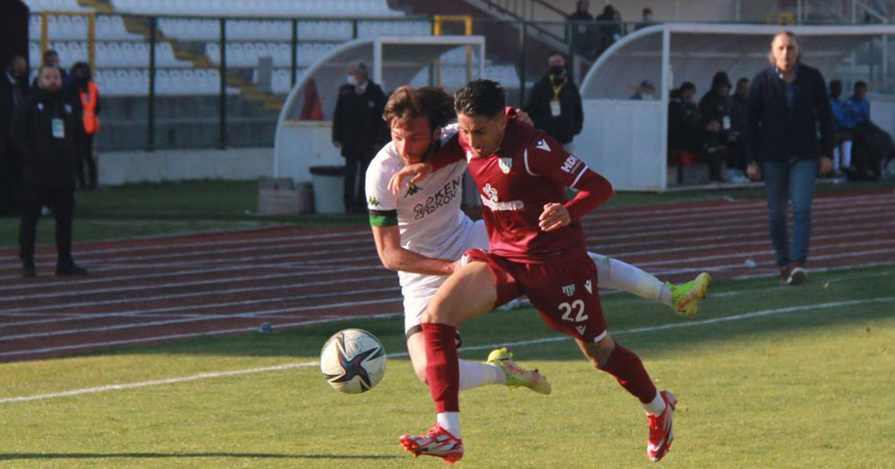 Kocaelispor, Bandırma’da yara aldı! “1-0”