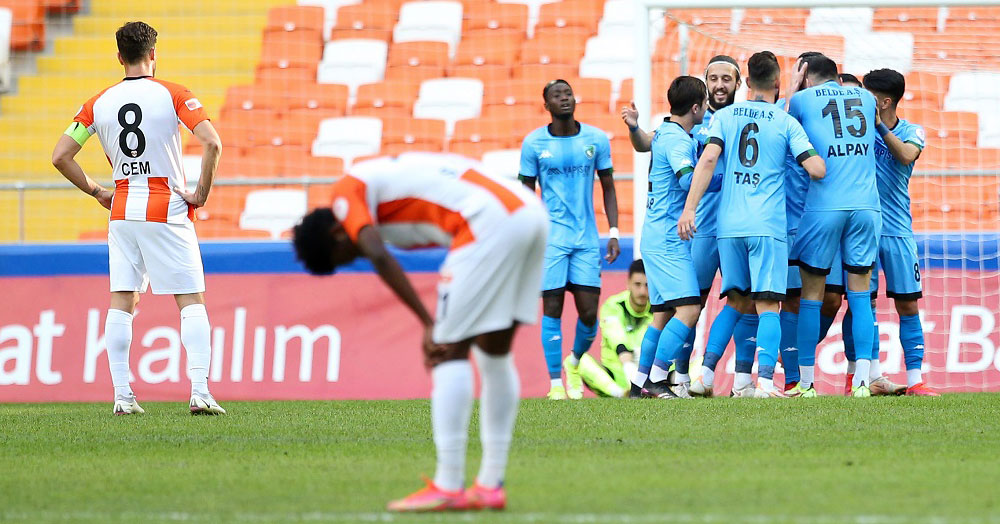 Adanaspor - Kocaelispor maçının önemli anları