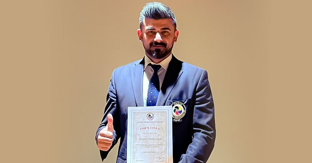 Mehmet Erdinç Çelik’in gurur günü