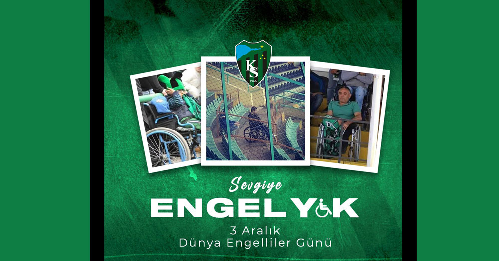 Kulüplerimizden 3 Aralık farkındalığı