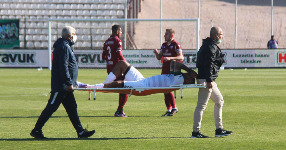 İlk yarıda şanssızlıklar da üst üste geldi