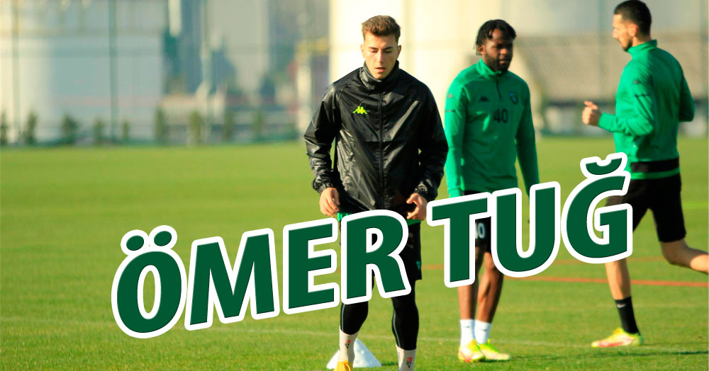 2003’lü santrfor Ömer Tuğ A takım ile siftah yaptı