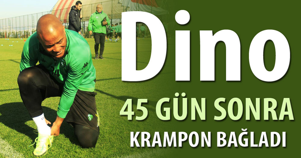 Ve Dino 45 gün sonra krampon bağladı! 