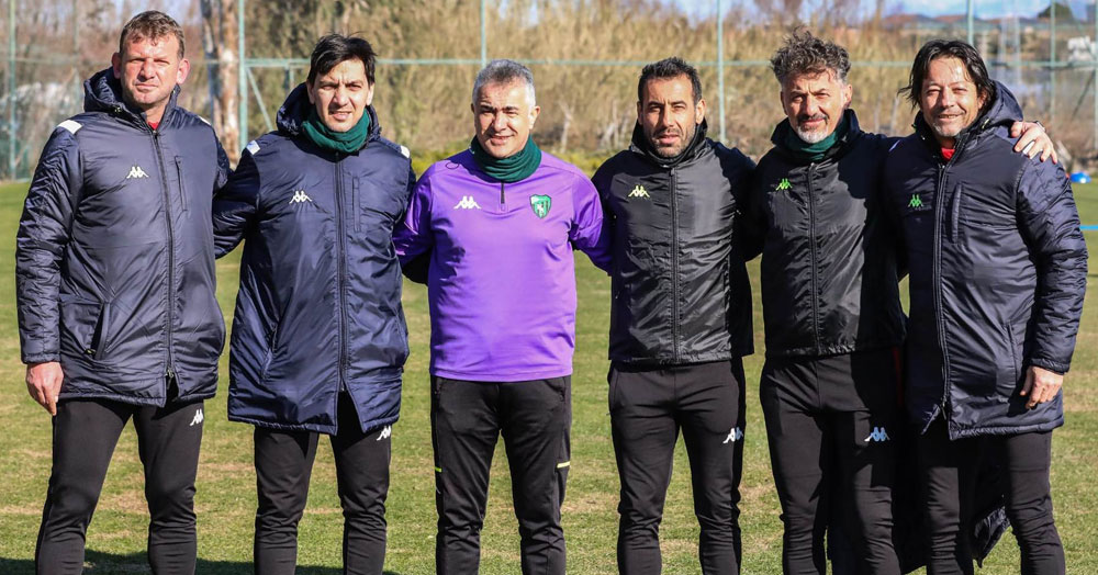 Kocaelispor’da teknik ekip de sahaya indi