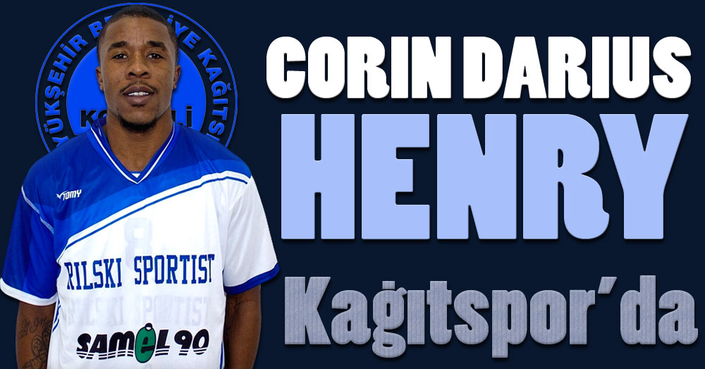 Kağıtspor, Corin Darius Henry ile anlaştı