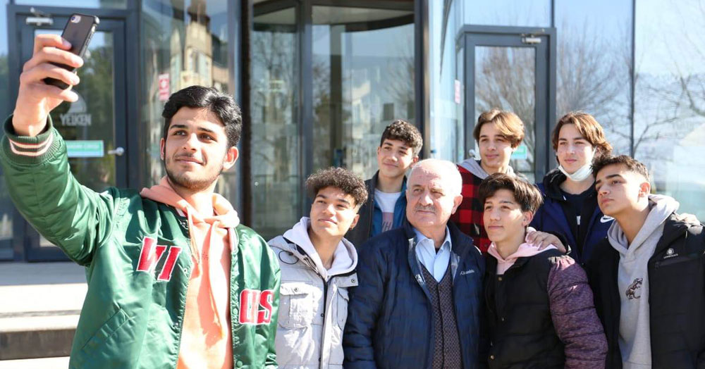 Başkan Aygün gençleri dinledi