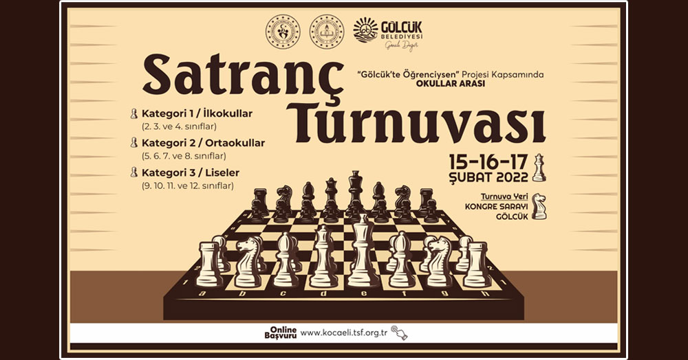 Haydi satranç yarışmasına!