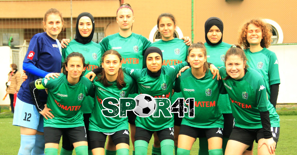 Kocaeli Kadın FK ikinci yarı çözüldü