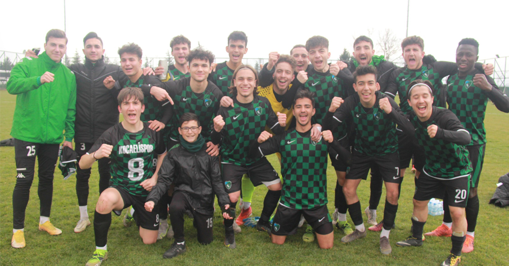 Kocaelispor U-19’dan önemli galibiyet! “2-1”
