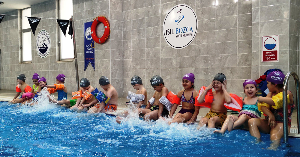 Derince, Işıl Bozca Spor Merkezi’nde yüzüyor!
