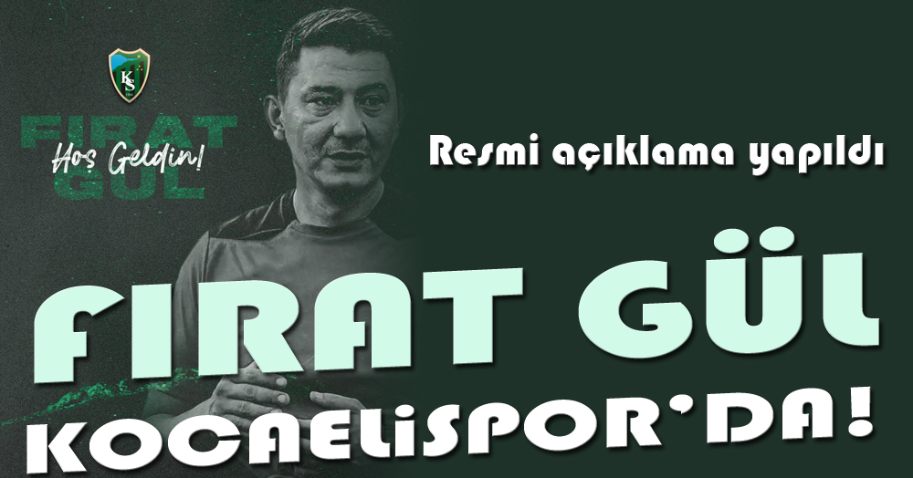 Kocaelispor'da Fırat Gül resmen açıklandı