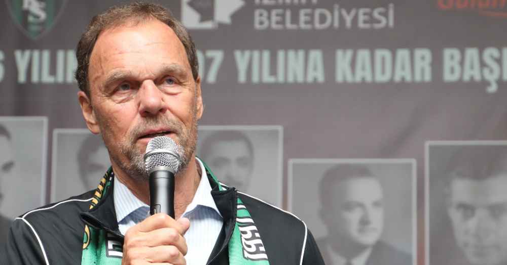 Osieck: Kocaelispor’da çalıştığım için çok şanslıyım 