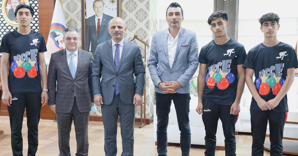 Başarılı bocce sporcuları Söğüt’ün konuğu oldu