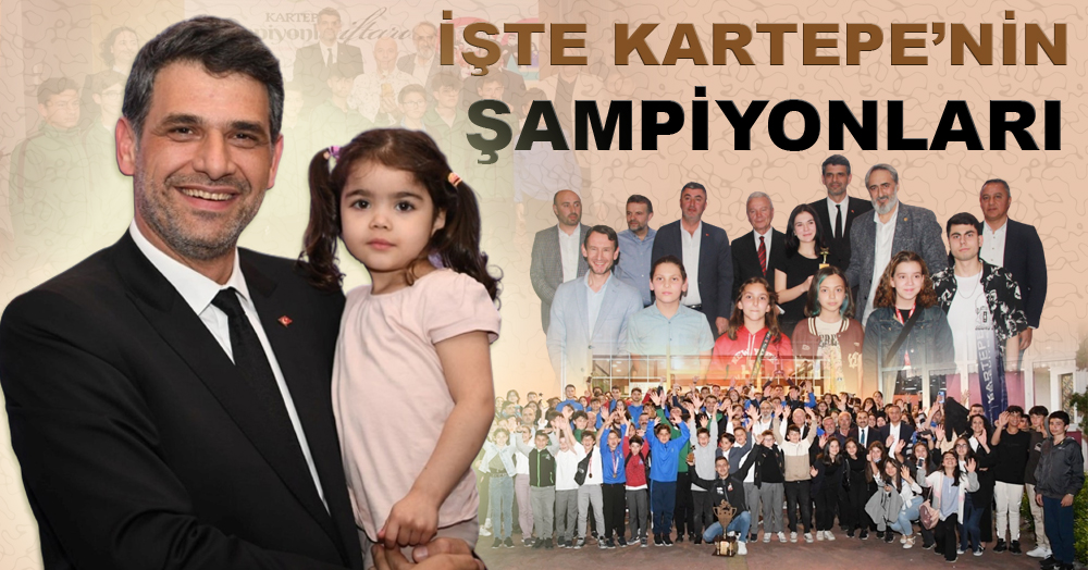 İşte Kartepe’nin ödüllü şampiyonları