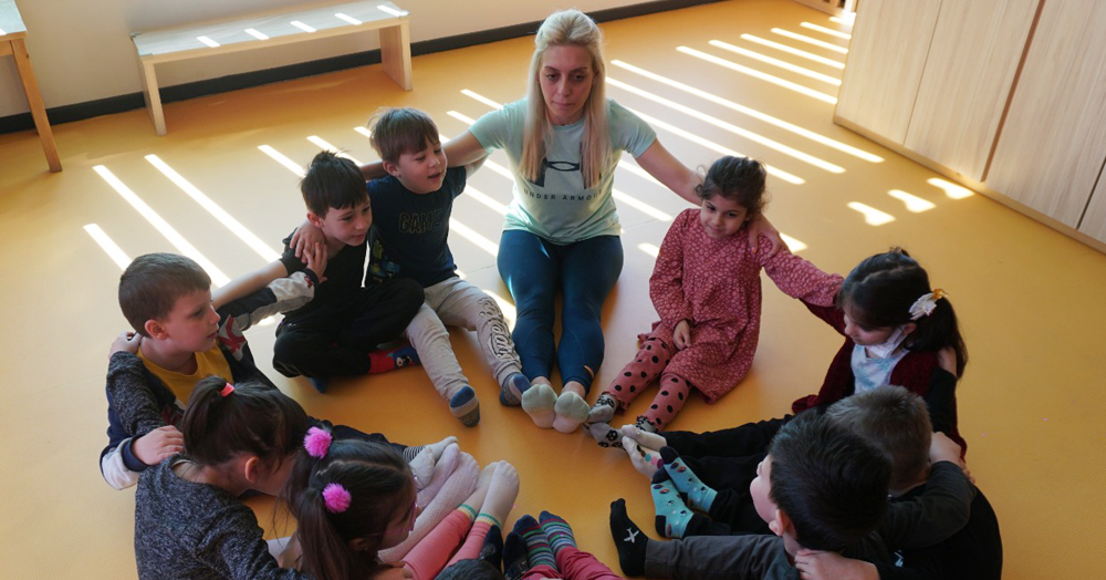 Çınar Çocuk Evi’nde yoga eğitimi başladı