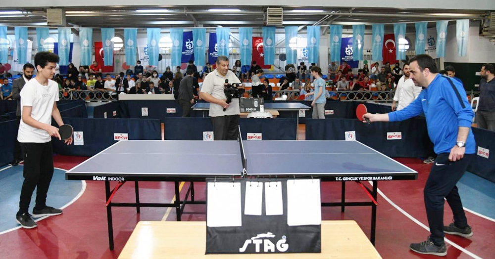 Başiskele’deki masa tenisi turnuvasında kürsü belli oldu