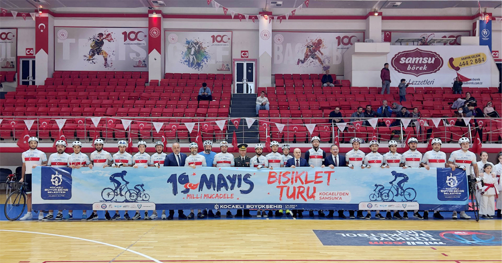 Kocaeli’den Samsun’a ATA için pedallara bastılar!