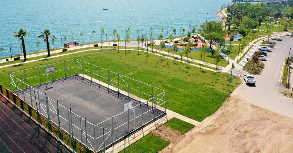 Hereke’ye deniz manzaralı spor tesisi