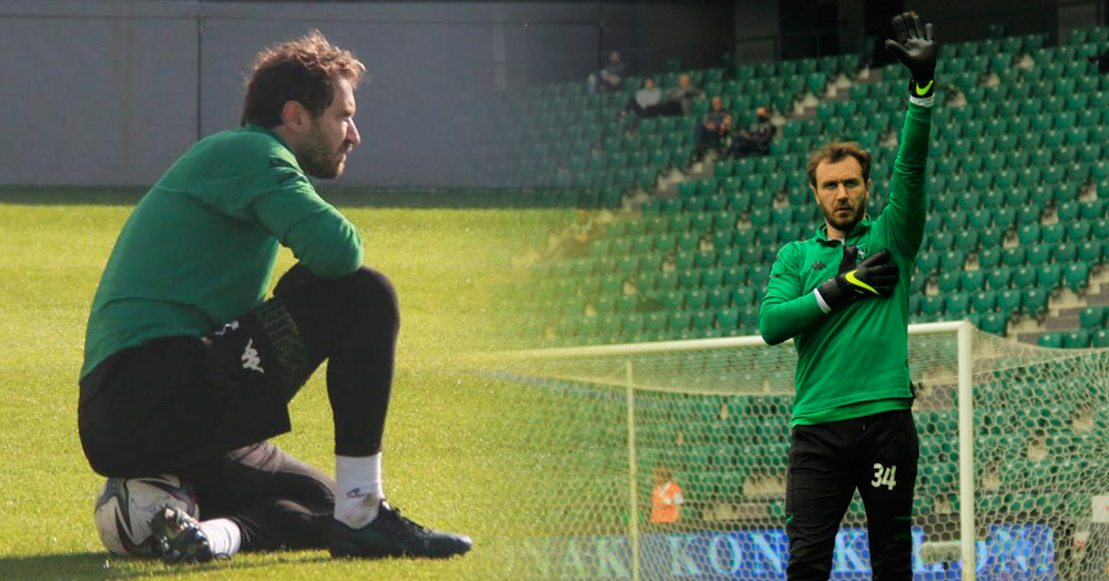 Korcan Çelikay kaleye geçtiği 20 maçın 15’inde gol yedi