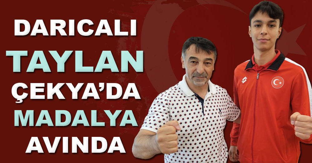Darıcalı Taylan, Çekya’da, madalya avında!