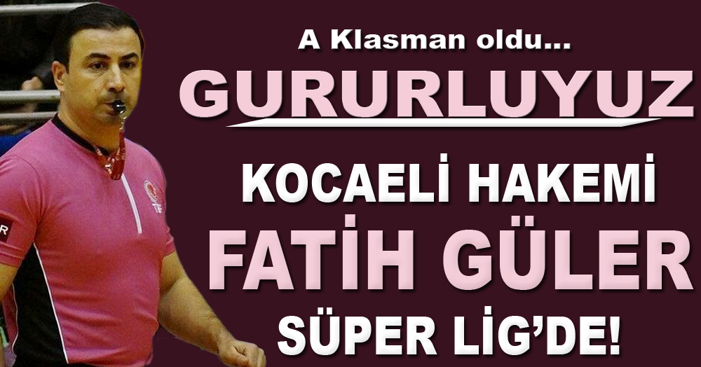 Kocaeli basketbol hakemliği gurur dolu günler yaşıyor!