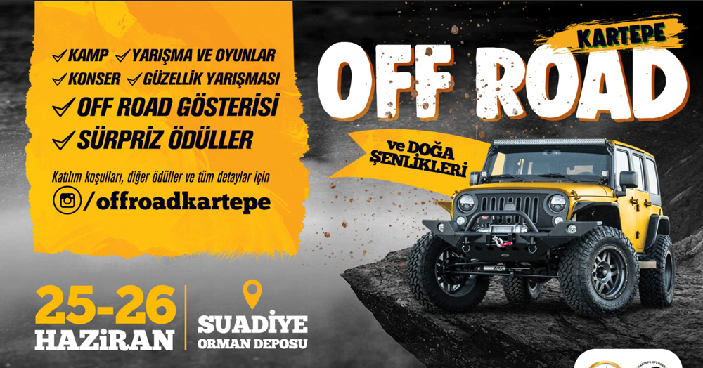 Kartepe’deki Off Road macerası sizi bekliyor!