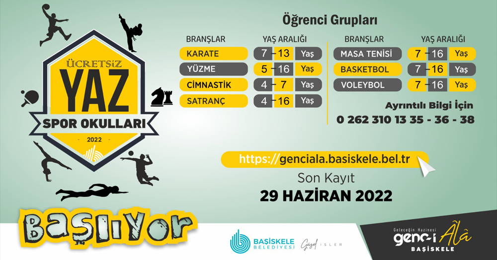 Başiskele’de spor zamanı!