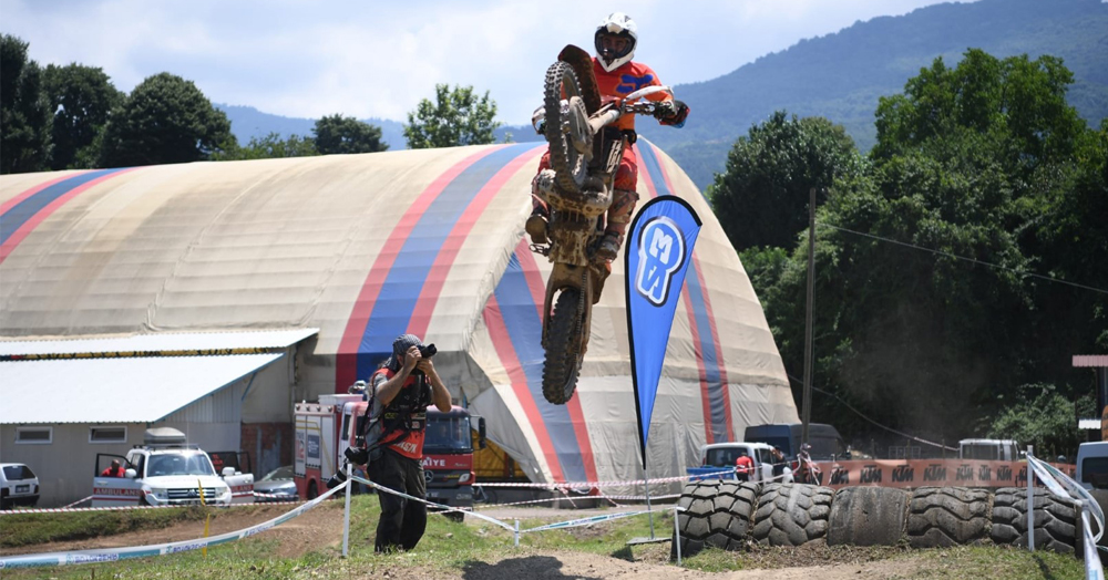 Kartepe'deki enduro yarışları unutulmazlar arasına girdi