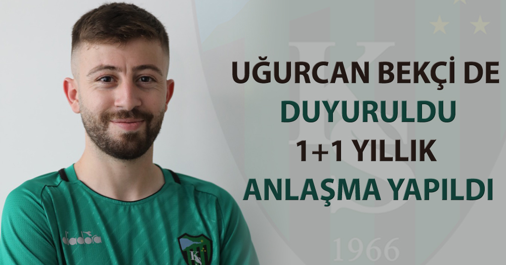 Kocaelispor, Uğurcan Bekçi’yi duyurdu
