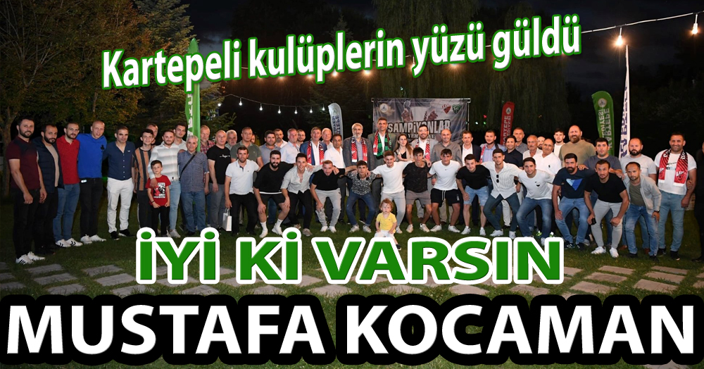 Kartepe kulüpleri KOCAMAN ile çok şanslı