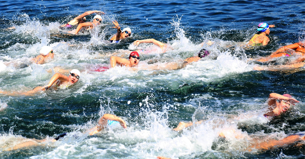 Kocaeli'de ilk! Tarihi organizasyonda Değirmendere’den Derince'ye yüzdüler!