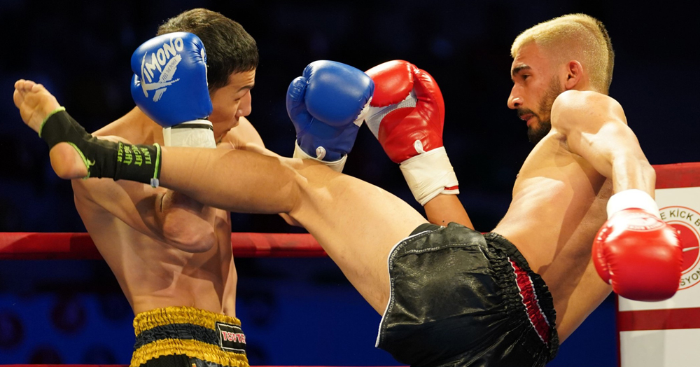 Muhteşem kick boks şöleni sona erdi