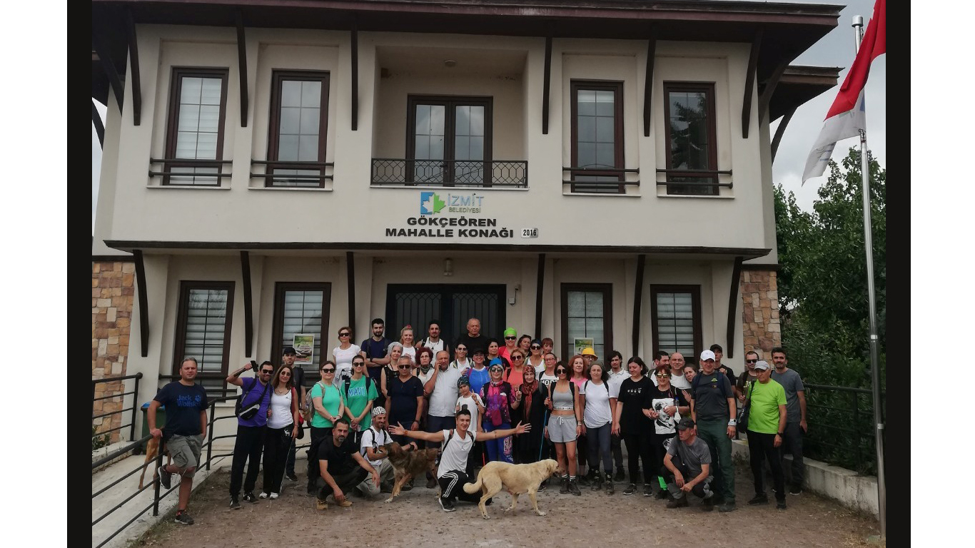 Bizimköy Doğa yürüyüşü bu kez Üçgaziler’de gerçekleşti