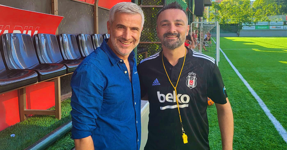 Önder Karaveli, Özgür Tınaz’ı ilk antrenmanında yalnız bırakmadı