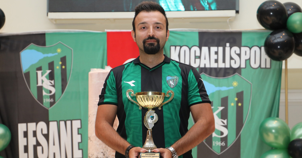 İşte taraftar işte şampiyon! Orkun Çakar!