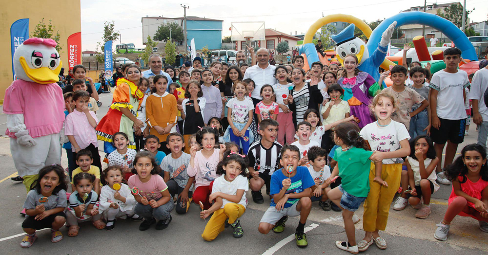 Yukarı Hereke’deki çocuklar bu günü unutmayacak