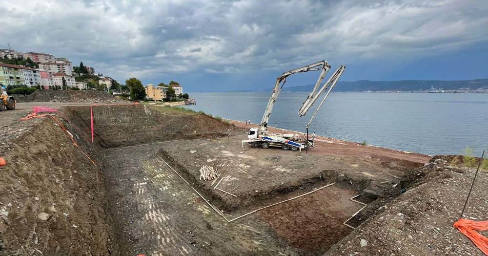 Dev spor tesisinin temeli atıldı