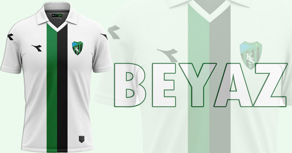 Kırşehir maçında beyaz forma ile sahadayız