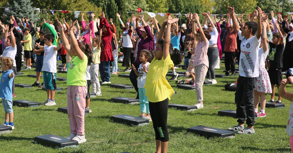 Sekapark’ta güneşli, spor dolu gün!