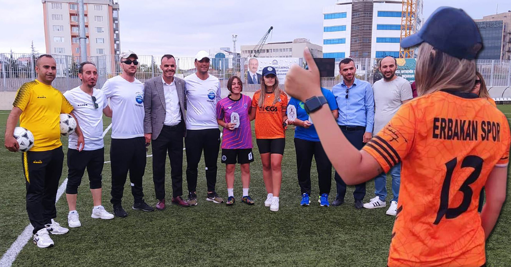 Helal olsun Beyzanur! Kazandığı para ödülünü kulübüne verdi!