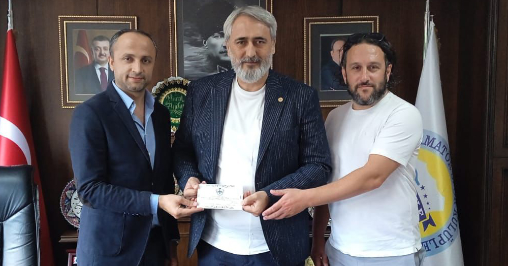 Tolga Havuç büyük gün için ziyaretlere devam ediyor