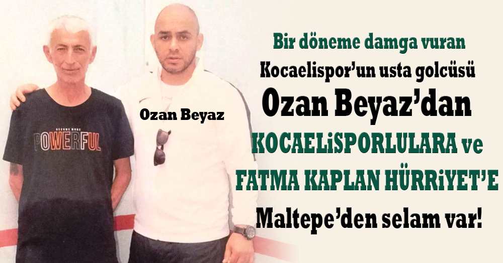 Kocaelispor’un usta golcüsü Ozan Beyaz’dan selam var!